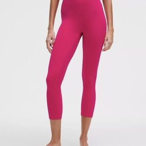 Lululemon Passionate Pink Align 23" Leggings Size 8